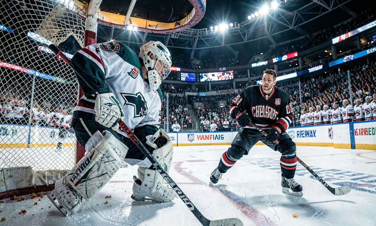 2016 second-round elimination of Chicago Blackhawks
